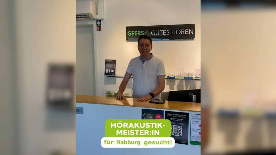 Hörakustikmeister:in für Nabburg gesucht!